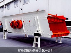 <b>礦粉圓振動篩多少錢一臺？</b>